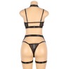 ENSEMBLE SOUTIEN-GORGE PORTE-JARRETELLES