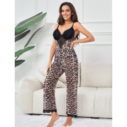 PIJAMA EN LÉOPARD