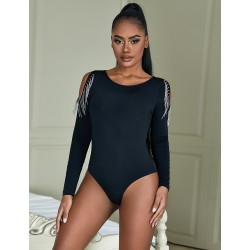BODY NOIR STRASS