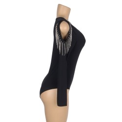 BODY NOIR STRASS