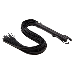 Flogger Long Leather noir