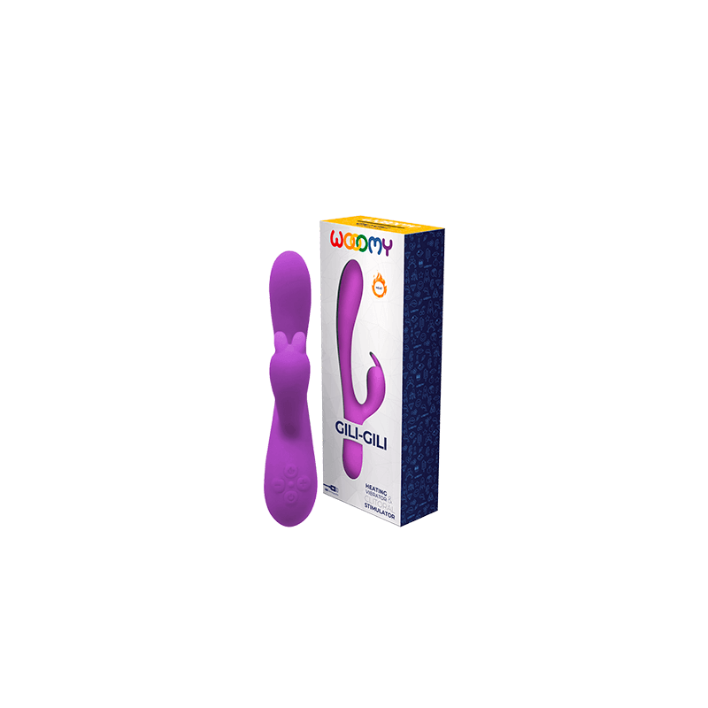 GILI-GILI VIBRATOR WITH HEAT PURPLE