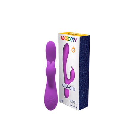 GILI-GILI VIBRATOR WITH HEAT PURPLE