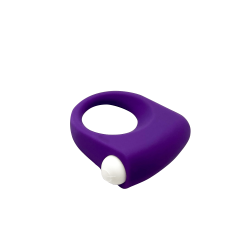 PUGGLE VIBRATING RING WITH BULLET PURPLE