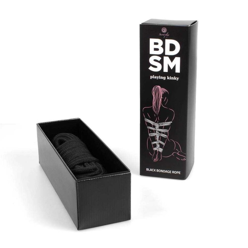 CORDE NOIR BONDAGE