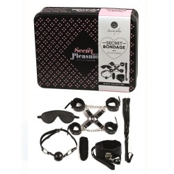 KIT BDSM 8 PIÈCES NOIR