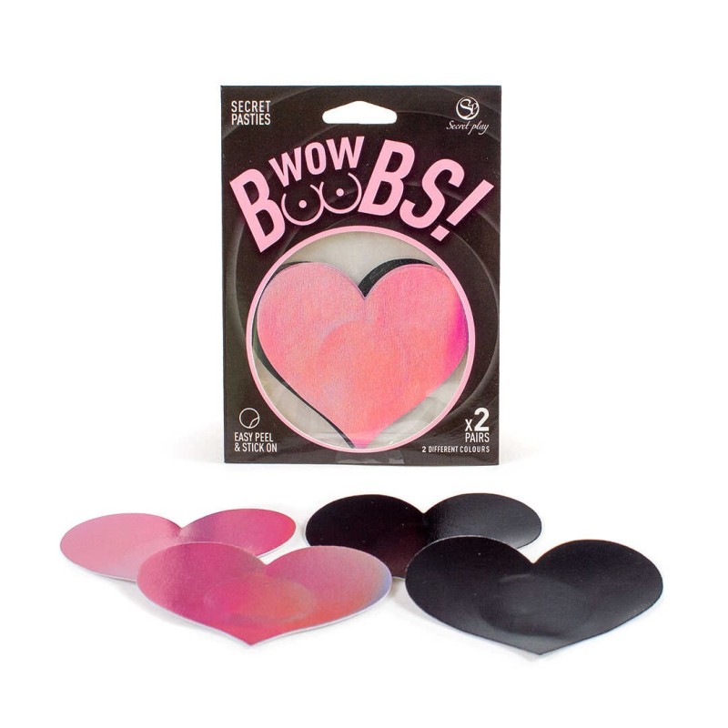CACHE TÉTONS COEUR