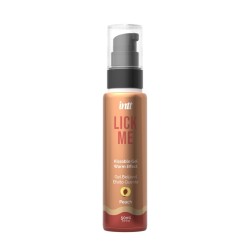 Lick me saveur pêche Gel kissable chaud