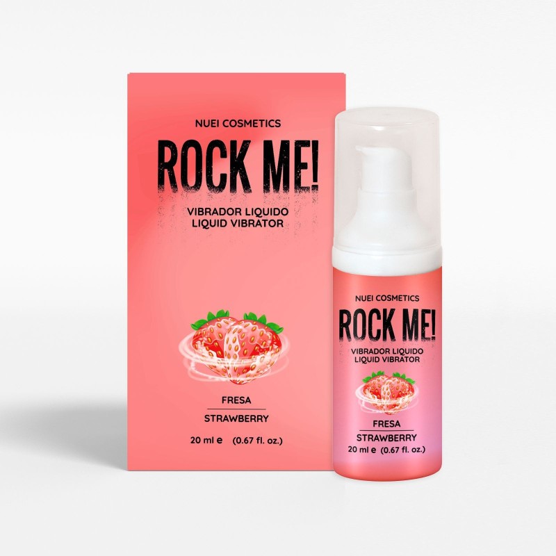 ROCK ME! VIBRATEUR LIQUIDE FRAISE 20 ML