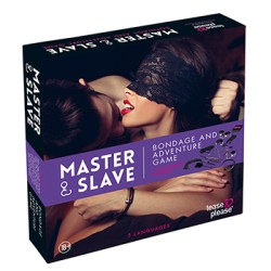 Tease & Please - Jeu de bondage maître et esclave (NL-EN-DE-FR-ES-IT-SE-NO-PL-RU) Violet