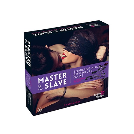 Tease & Please - Jeu de bondage maître et esclave (NL-EN-DE-FR-ES-IT-SE-NO-PL-RU) Violet