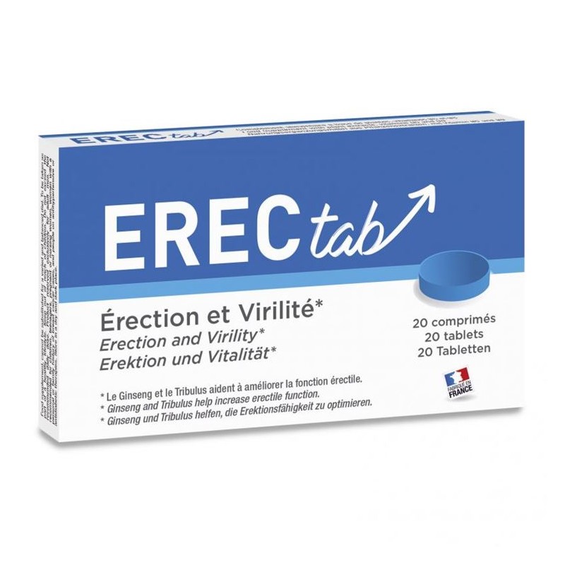 ErecTab Homme - 20 comprimés