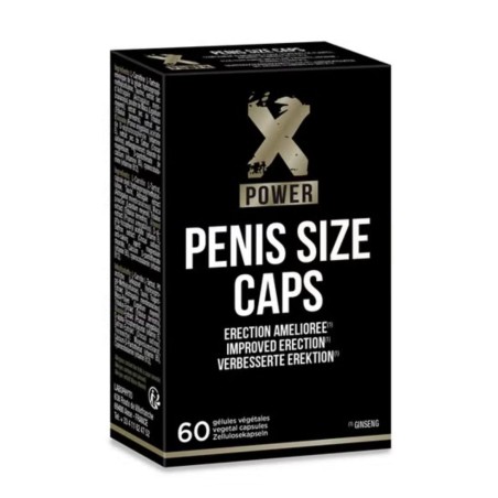 Penis size caps - 60 gélules