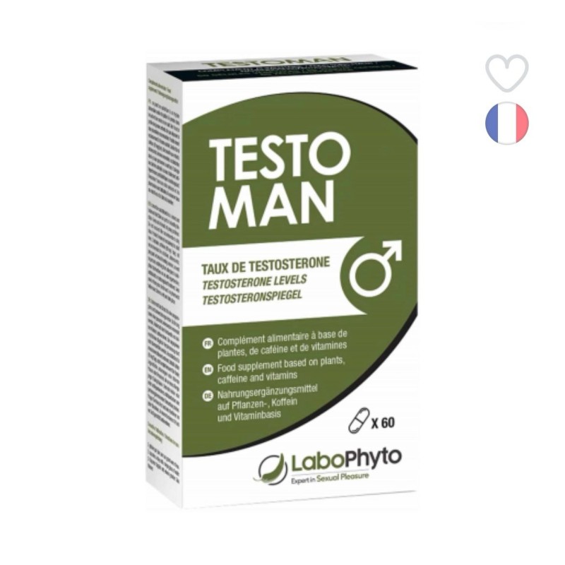 TestoMan Homme - 60 gélules