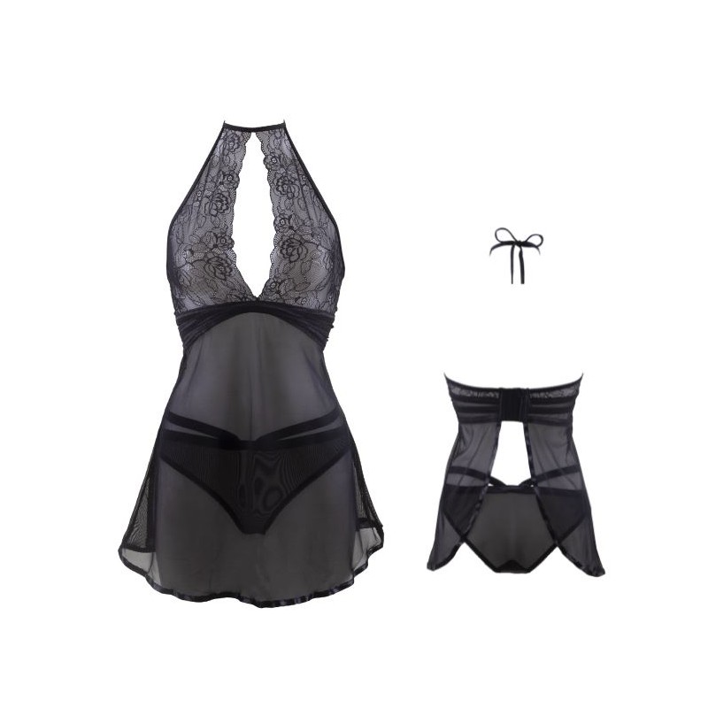 Rimini babydoll noir